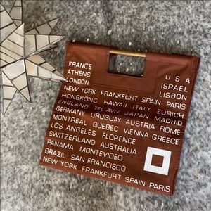 🗽🗼⛲️🗿Anthropologie French Tote🗼🗽🏯⛩